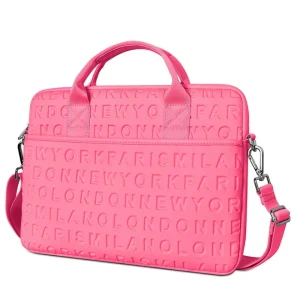 WiWU Vogue Laptop Slim Bag (with strap) Red