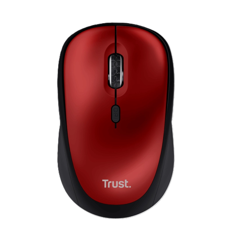 Trust Yvi+ Silent Wireless Mouse Red 24550 - Image 3