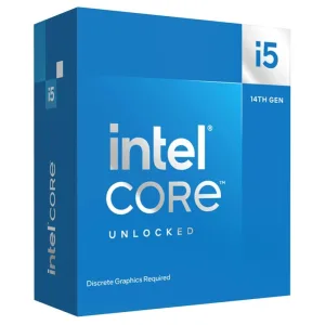 Intel Core i5-14600KF Processor (24M Cache, up to 5.30 GHz)