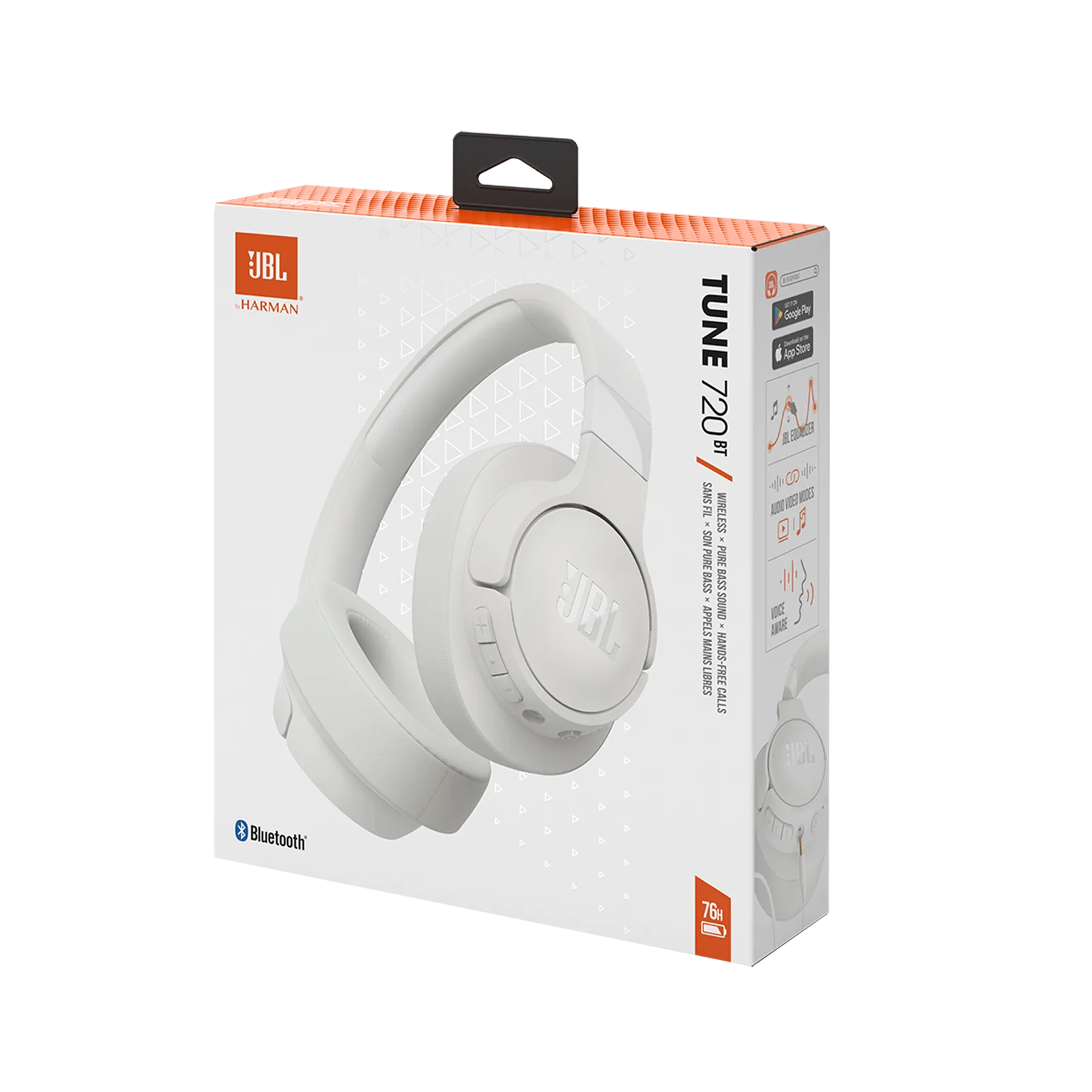 JBL Tune 720 BT White (JBLT720BTWHT) - Image 6