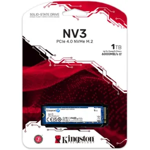 Kingston NV3 1TB M.2 2280 NVMe SSD SNV3S/1000G