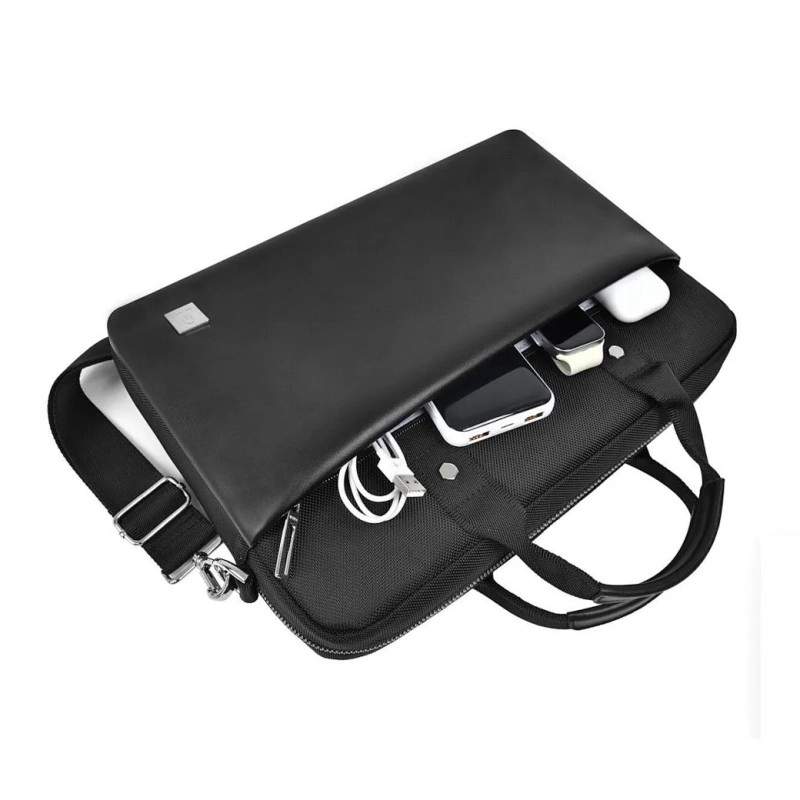 Wiwu 14" Hali Laptop Bag Black - Image 3