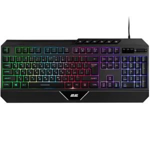 2E Gaming Keyboard KG315 RGB Black