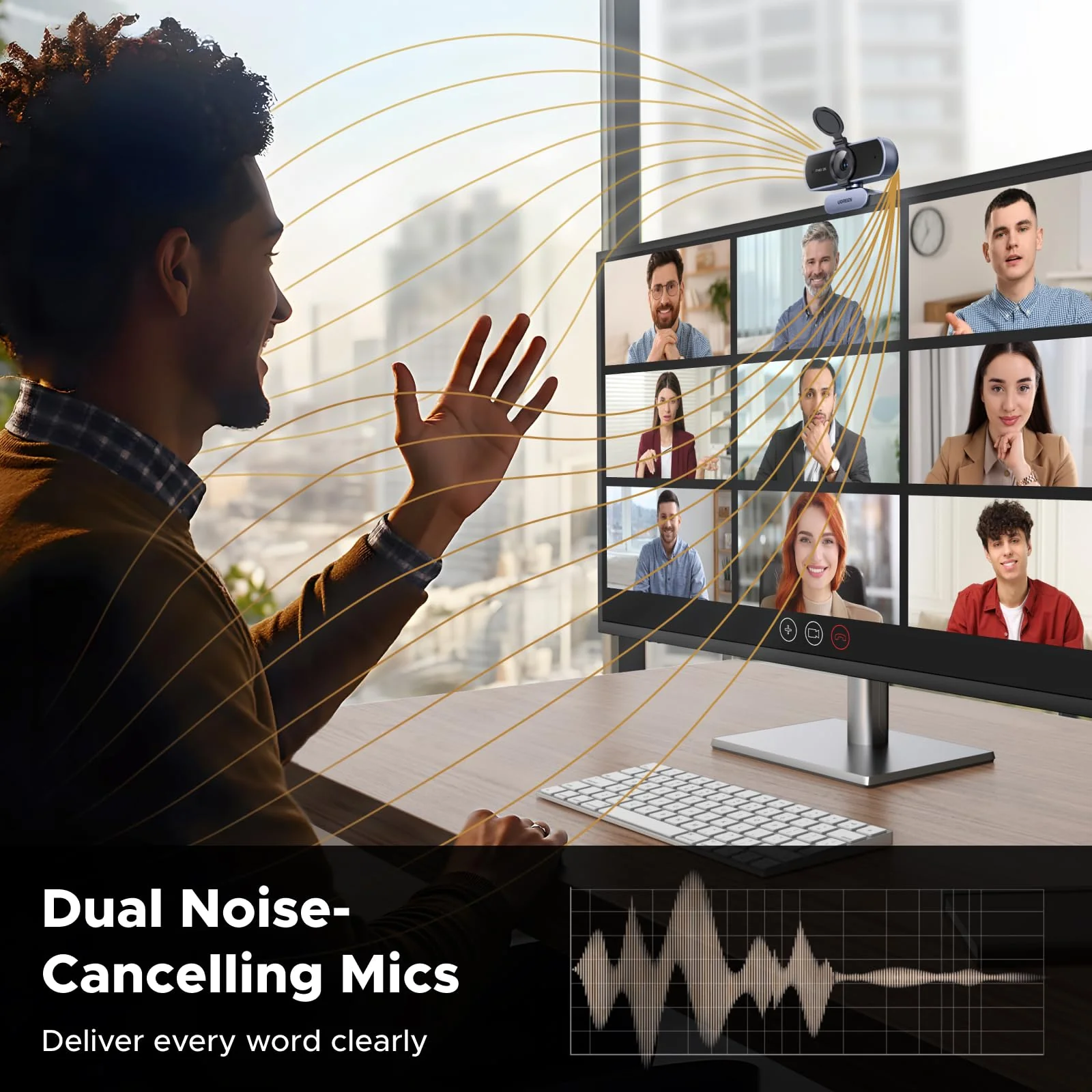 UGREEN 65381 CM831 4K Web Kamera