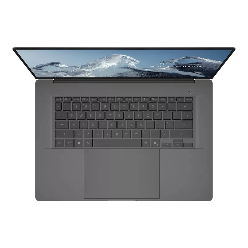 ASUS ZenBook S 14 OLED UX5406AA-SW046W ultra-nazik premium noutbuk ön görünüşü.
