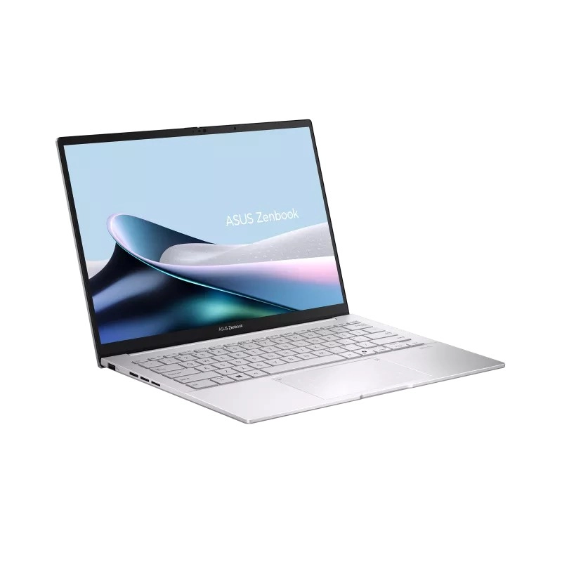 ASUS ZenBook 14 OLED UX3405CA-ST1109 ultra-nazik premium noutbuk ön görünüşü.