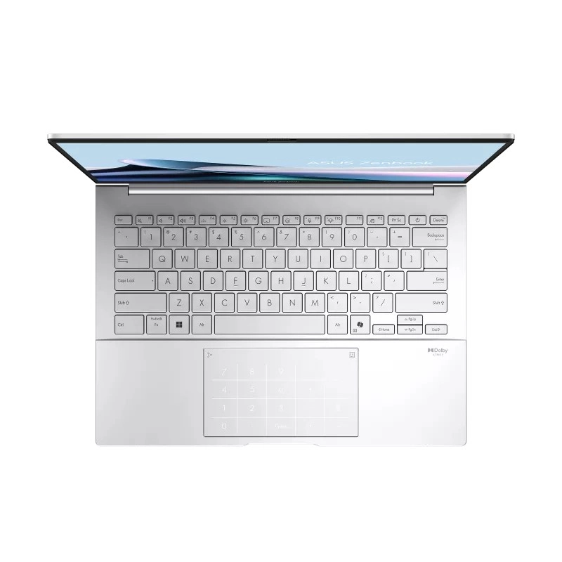 ASUS ZenBook 14 OLED UX3405CA-ST1109 ultra-nazik premium noutbuk ön görünüşü.