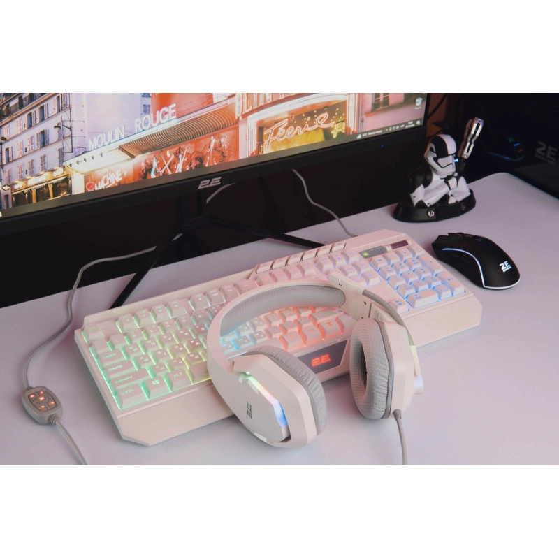 2E Gaming Headset HG315 RGB USB 7.1 White