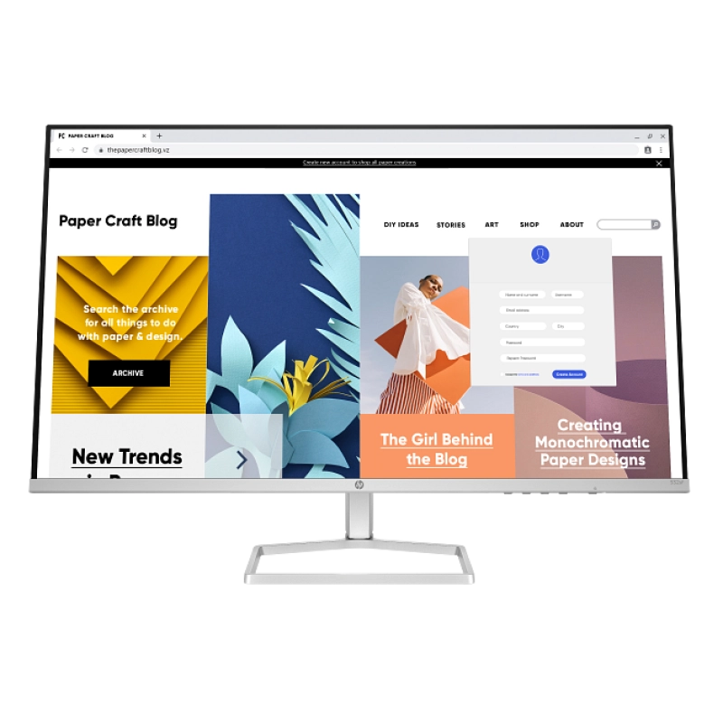 HP Series 5 532sf 94F50AA FHD Monitor